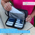 Pack Sugar Medical Insulated Diabetes Insulin Pen Case Organizer Diabetic Travel Bag for Insulin Pens, Glucose Meter