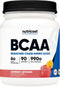 Nutricost BCAA Powder 2:1:1 - Raspberry Lemonade Flavor, 90 Servings