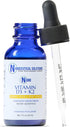 Nano Vitamin D3+K2 - Nanosized Liquid Particles for Rapid Absorption, 5000 IU, 1 Fl Oz