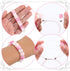 Yolev Fidget Anxiety Bracelet for Women And Men, Resin Beaded Fidget Jewelry, Stress Relief Sensory Bracelet, Pink