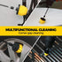 Holikme 8 Piece Drill Brush Attachments Set - Power Scrubber Brush with Long Attachment for Bathroom and Kitchen