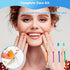 4-Pack Orthodontic Toothbrushes - Double-Ended Design V-Trim Brush & Interspace Brush for Effective Braces Cleaning,
