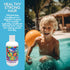TRISWIM Kids Conditioner After-Swimmer Hair Care, Scented, Chlorine Removal, Dandruff and Dry Scalp Relief
