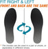 1 Pair Carbon Fiber Insole for Turf Toe, Morton Toe, Foot Fractures, Arthritis, Hallux Rigidus, Rigid Orthotic Inserts