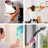 Rubber Cleaning Dishwashing Kitchen Gloves, 3 Pairs Colorful Reusable Rubber Gloves for Dishwashing