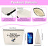 Thank You Gift for Scientist Women Science Teacher Makeup Bag Science Gift Physicist Chemistry Biology Graduation Gift for Science Lover Travel Pouch Birthday Christmas New Year Gift