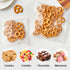300PCS Self Adhesive Clear Plastic Cookie Bags for Candy Pastry Packaging, 4 x 4 inches