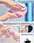 Silicone Back Scrubber & Soft Bath Glove Set, Super-Cleaning Body Scrubber with Free Hook (Black)