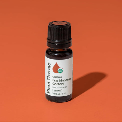 Plant Therapy Organic Frankincense Carterii Essential Oil, 100% Pure, 10 mL, USDA Certified Organic