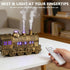 Thonlai 300ML Essential Oil Diffuser Train Cool Mist Humidifier Quiet Aromatherapy Diffuser with Night Light Vintage