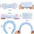 Skincare Headband for Washing Face, Trendy Gifts for Women, Face Wash Headband and Wrist Bands