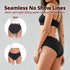 Leak,3X-Large Jointown Incontinence Underwear for Women Washable High Absorbent Period Underwear Reusable Leakproof