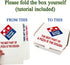 PHAWNGU 4 Pack Easter Basket Stuffers, Money Box for Cash Gift for Teens, Money Holder, Gift Card Holder, Mini Pizza