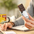 Grab1 High Fiber Protein Bars, 9 Grams Fiber, 10 Grams Protein, Peanut Caramel Flavor (2 Pack - 10 Bars)