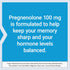 Life Extension Pregnenolone - 100 mg Hormone Balance Supplement, Gluten-free, Non-GMO, 100 Capsules