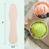 Mini Wooden Spoons - Small Tasting Spoons 3" Ice Cream Spoons, 100Pcs Natural Birch Compostable Cutlery