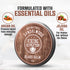 Viking Revolution Beard Balm with Sandalwood Scent, Argan & Jojoba Oils for Men