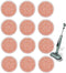 Steam Mop Replacement Pads for Shark S7000 Series - Reusable Mop Head Refill (12 Pack) - Compare Part Model #: XKITP7000