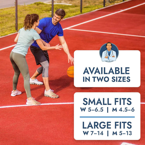 Dr. Frederick's Original Bunion Sleeves - 2 ct, Orthopedic Relief Socks with Gel Pad Cushion for Big Toe