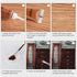 Wood Furniture Repair Kit - 42 Pcs Hardwood Laminate Vinyl Floor Repair Kit with Markers, Fillers, and Wax Sticks for