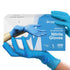 Blue Nitrile Disposable Gloves, Large 200 Count, Latex Free Medical, Dental, Surgical Grade