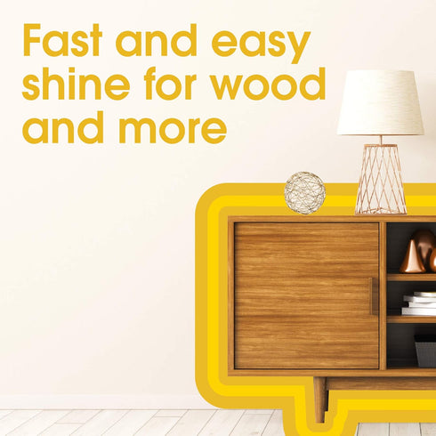 Pledge Expert Care Wood Wipes, 24 Count, Shines & Protects, Removes Fingerprints, Lemon Scent