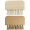 Natural Beech Wood Nail Brush, Non-Slip Hand and Toenail Cleaning Brush for Home and Travel