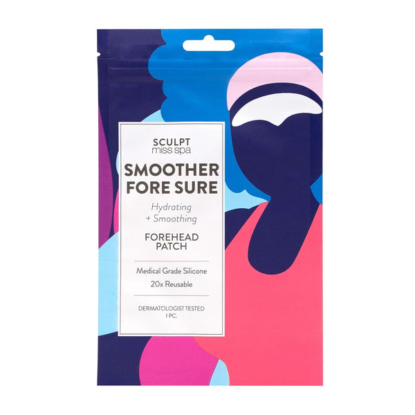 MISS SPA Forehead Silicone Anti-Wrinkle Patch - Reusable Hydrating Patches, Dermatologist Tested