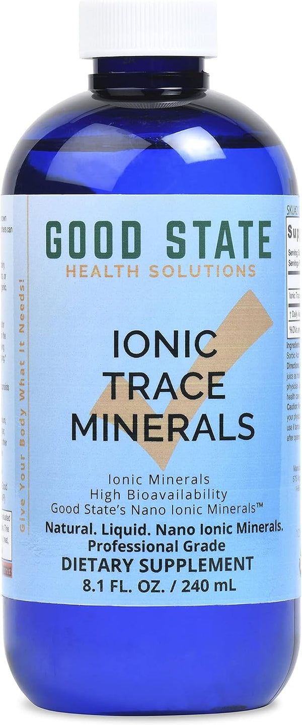 Good State Liquid Ionic Trace Minerals, 8 fl oz (96 servings at 125 mg)