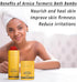 Natural Bath Bombs - Luxurious Fizzing Bubble Bath Gift for Dry Skin Hydration Moisturizing - Turmeric & Arnica Orange Essential Oil - Immerse Yourself in A Blissful Spa Bath Relaxation Stress Relief