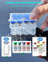 Theradaily 2 Pack 3ml 10 3ml Peptide Case for Vials, Insulin Vial Holder for Fridge, Peptide Storage Organizer Case
