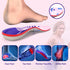 IFITNA High Arch Support Insoles for Plantar Fasciitis Relief, Metatarsal Pain, Men’s Work Boots Insert (Men 6-6 1/2 |