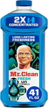 Mr. Clean 2X Concentrated Multi Surface Cleaner with Unstopables Fresh Scent, 41 fl oz