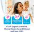 lovebug PROBIOTICS for Kids - Probiotic Chewables with Prebiotic Fiber for Age 4+, 60 ct Sugar-Free Berry Flavor