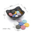 Set 14Pcs Top Plaza Lava Rock Stone Aromatherapy Essential Oil Diffuser Square Ceramic Fragrance Perfume Ware Bowl