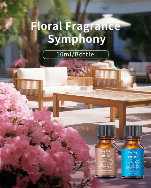 Set, Hotel Scent Diffuser Oil Luxury Hotel Fragrance Oils Collection, VEDA TINDA SCENT Waterless Diffuser Refills