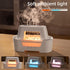 Humidifier,2024 Diffuser,3 Cloud New Essential Oil Diffuser with Water Drip,Mushroom Rain Lamp Colors Night Light