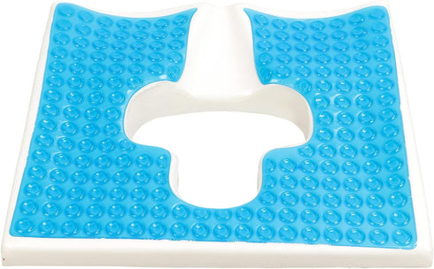 Tailbone Anti Bedsore Cushion, Breathe Freely Material, T Shaped Opening Triangular Slope Design Pad,for Bedridden