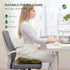 Bacaby 30D Ergonomic Wheelchair Seat Cushion, High-Density Foam Coccyx Support, Non-Slip Pressure Relief Cushion