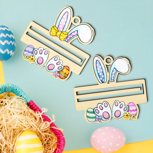 Set 4 of Easter Money Holder, Bunny Money Holders, Bunny Bucks Money Holder, Easter Basket Tag Gift Card, Basket