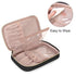 Yarwo Portable Makeup Brushes Bag for Brushes (up to 9.4") and Cosmetic Essentials, Black (BAG ONLY, PATENTED DESIGN)