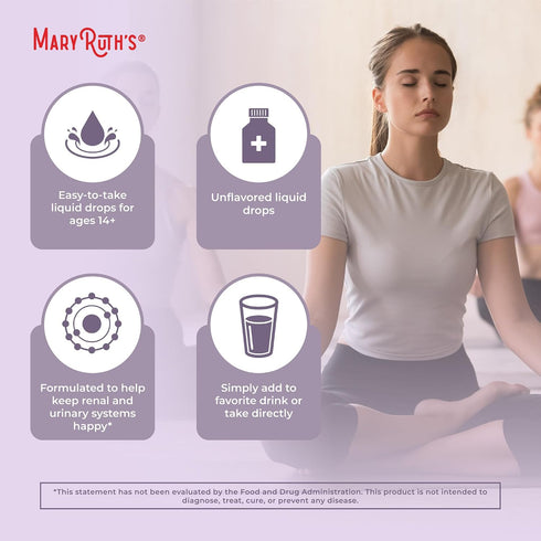 Horsetail 1 Oz MARYRUTH'S Organics Herbal Supplement Drops | Support Renal & Urinary Systems | Juniper Berry | Cleavers