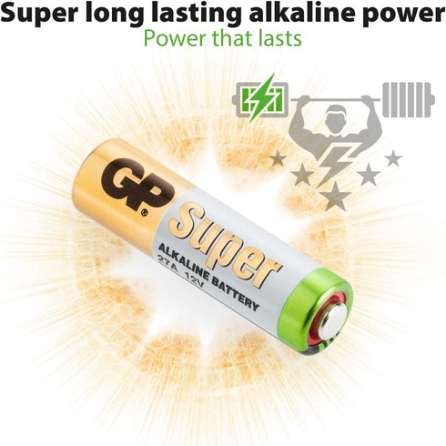 GP 27A (MN27) High Voltage Battery, Card of 5 Pieces