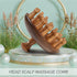 iunxkmi Wooden Scalp Massage Comb - Sandalwood Head Massager Tool, Gua Sha Brush for Women Men Hair Growth Body Massage