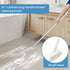 Qaestfy Shower Scrubber Cleaning Brush Combo with 51'' Adjustable Long Handle for Bathroom Cleaning