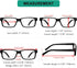 Eyekepper Vintage Reading Glasses for Men - 5 Pack with Spring Hinges Classic Readers