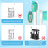6 Pack Topkitfice Replacement Flossing Toothbrush Heads for Waterpik Sonic Fusion SF01/SF02, White