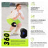 GARNO Knee Brace for Men and Women, Adjustable Neoprene Stabilizer for Pain Relief & Recovery, Small/Medium Size