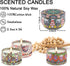 Onebird Set 36 Set,Natural of Christmas Scented Candle Gift Pure Soy Wax Aromatherapy Candles Essential Oils for Home