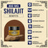 800mg Shilajit Supplement - Pure Himalayan Organic Shilajit Resin with 85+ Trace Minerals & Fulvic Acid, 2 Packs